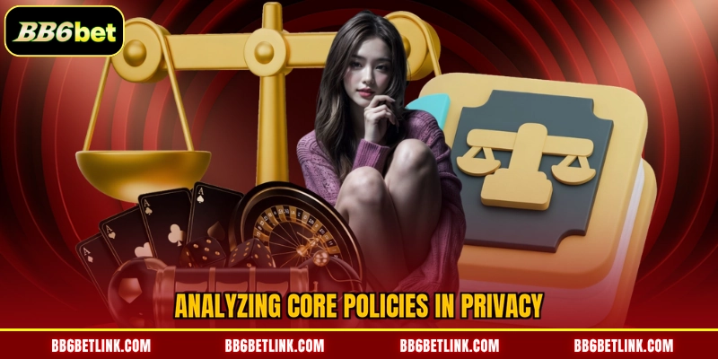 Analyzing core policies in privacy