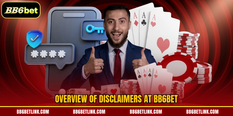 Overview of disclaimers at BB6bet