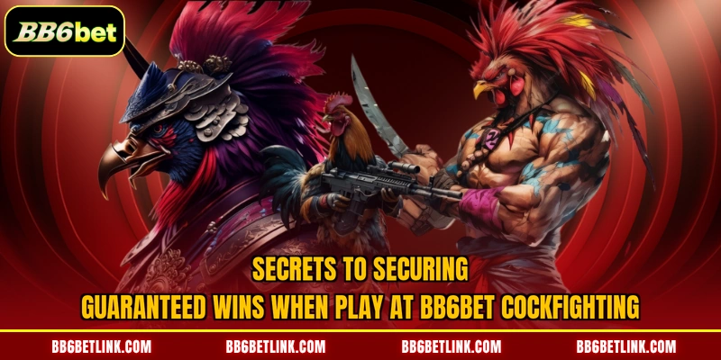 Winning betting tips for BB6bet cockfighting