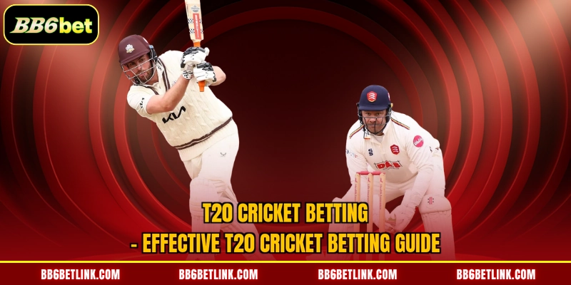 T20 Cricket Betting | Effective T20 Cricket Betting Guide